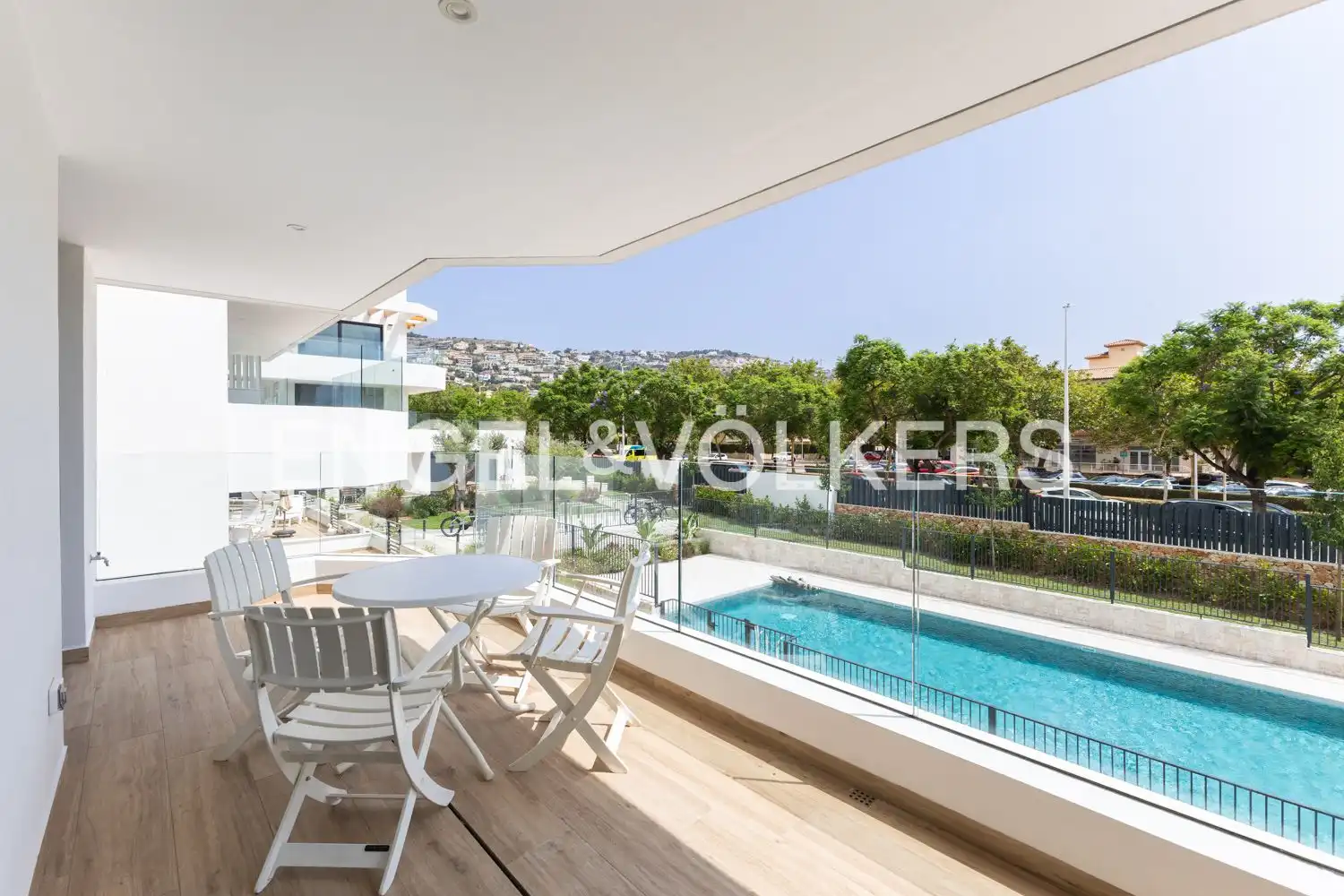 Terrace of Flat for rent in Jávea / Xàbia  with Air Conditioner, Heating and Terrace