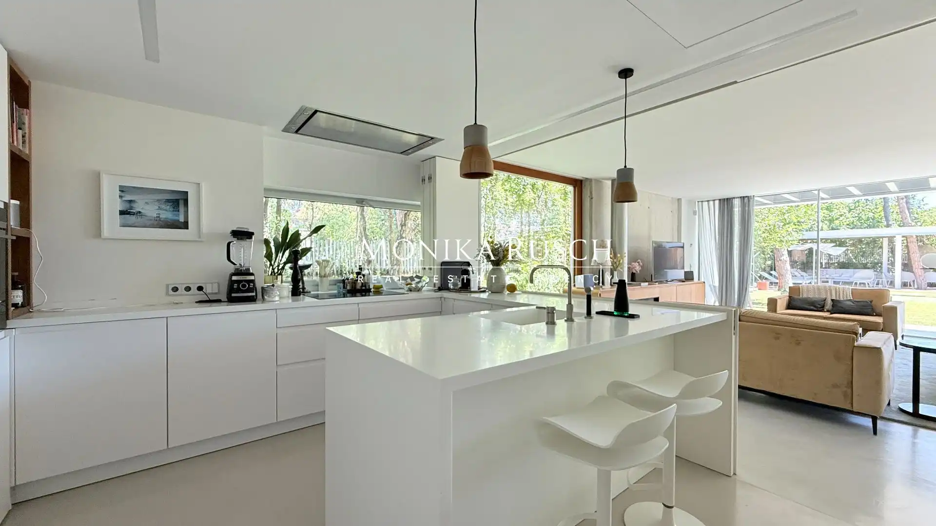 Kitchen of Houses for rent in Castelldefels  with Air Conditioner, Heating and Private garden