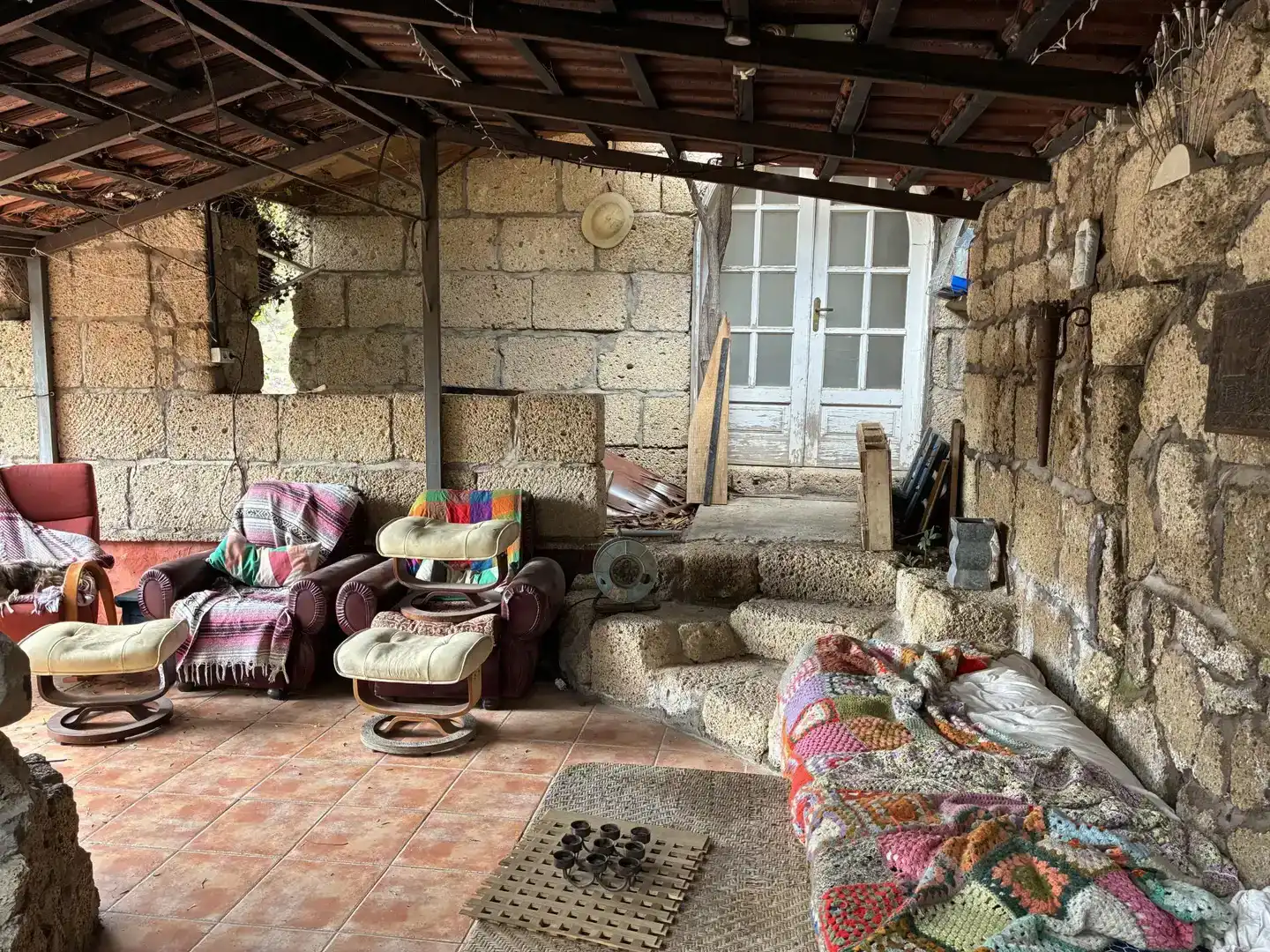 Casa adosada en venda en Granadilla de Abona amb Jardí privat, Parquet i Moblat
