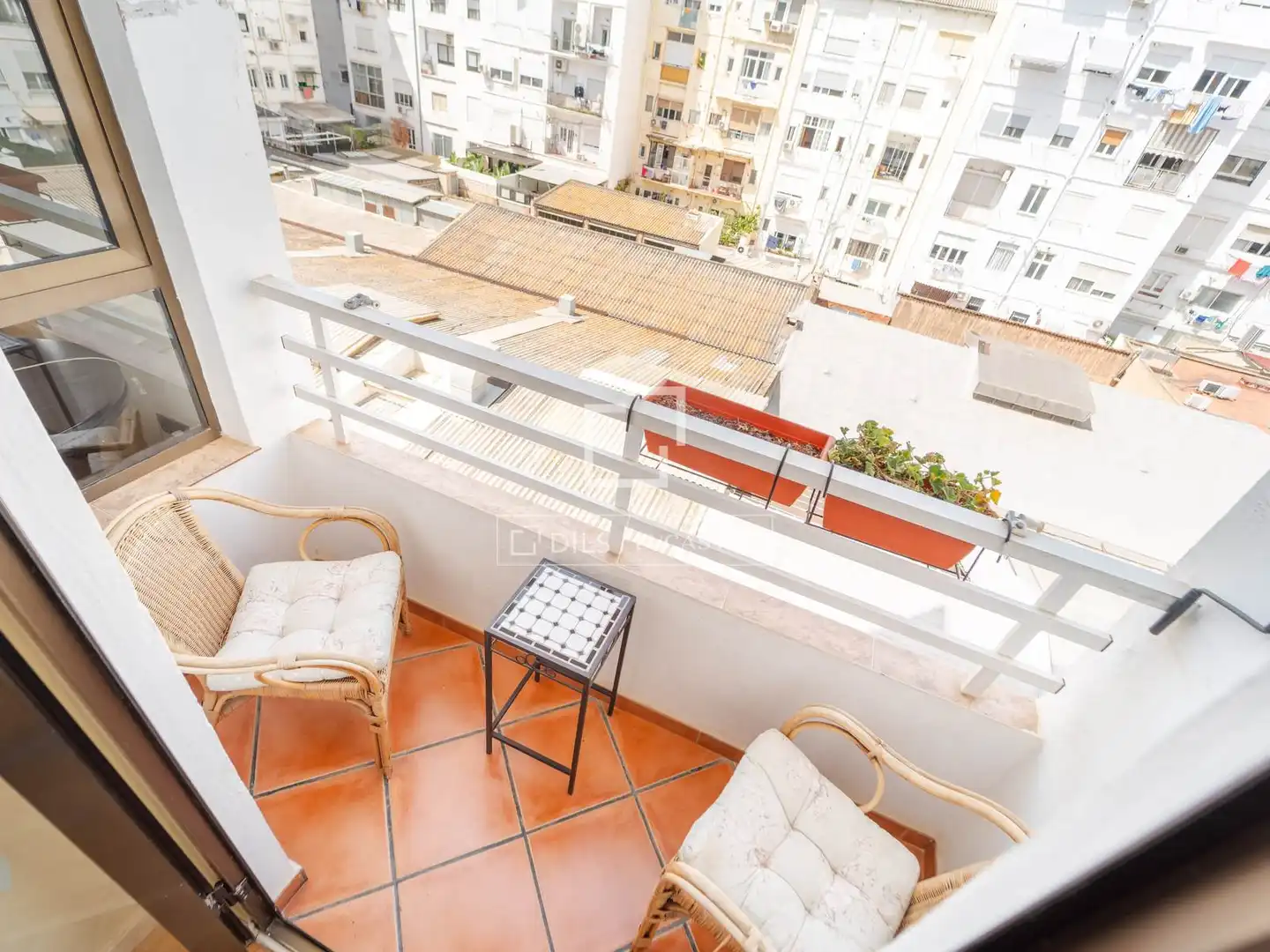 Terrassa de Pis de lloguer en Valencia amb Aire condicionat, Parquet i Terrassa