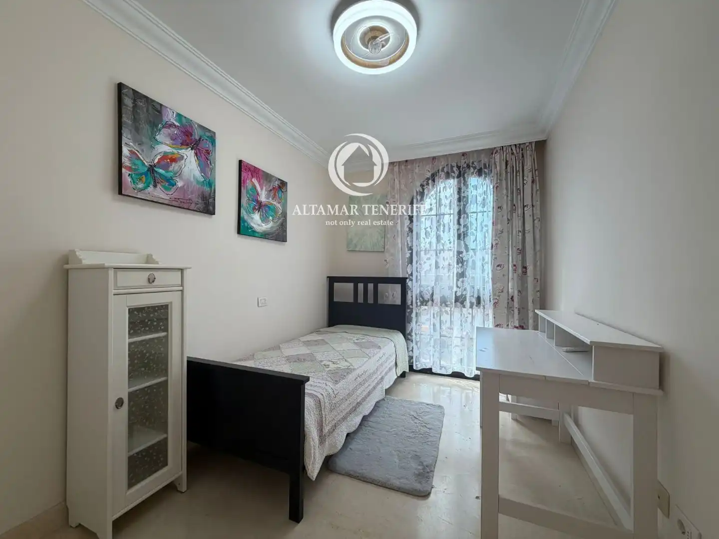 Schlafzimmer von Einfamilien-Reihenhaus zur Miete in Adeje mit Klimaanlage, Terrasse und Abstellraum
