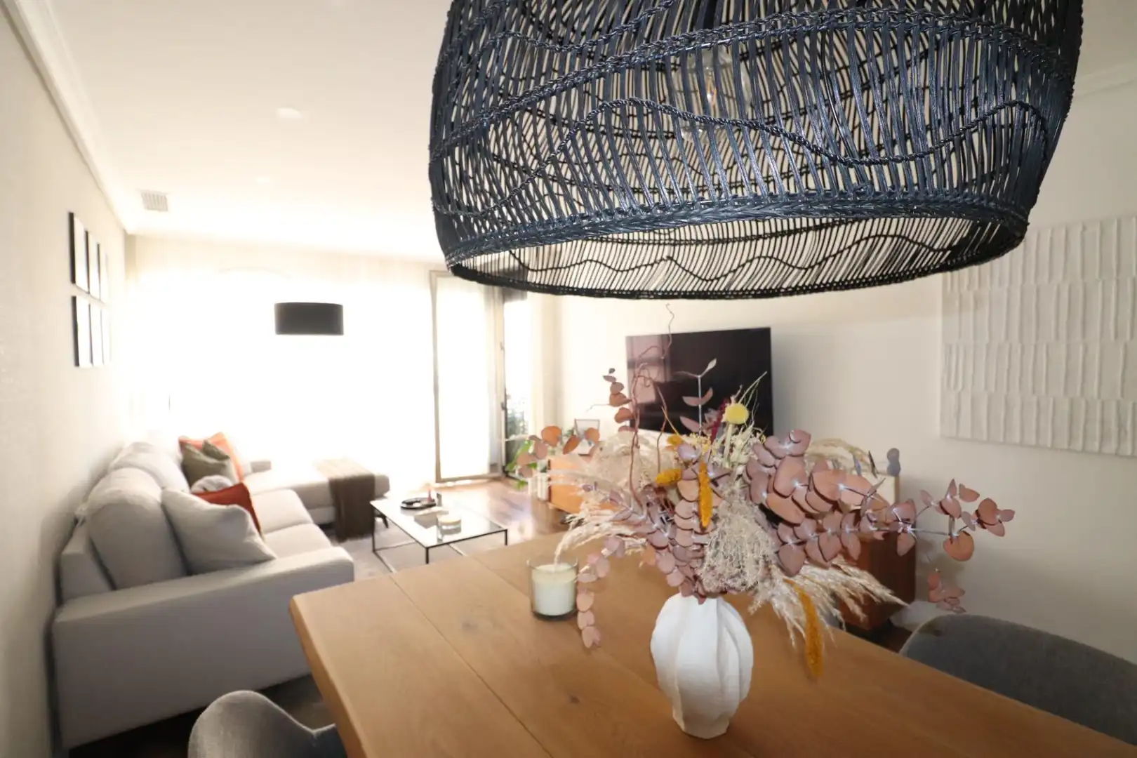 Sala de estar de Piso en venta en Petrer con Aire acondicionado, Trastero y Balcón