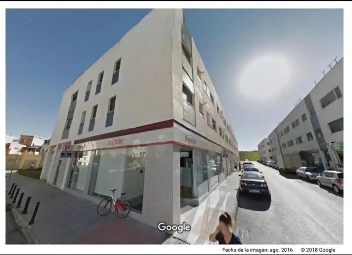 Vista exterior de Garatge en venda en Sevilla