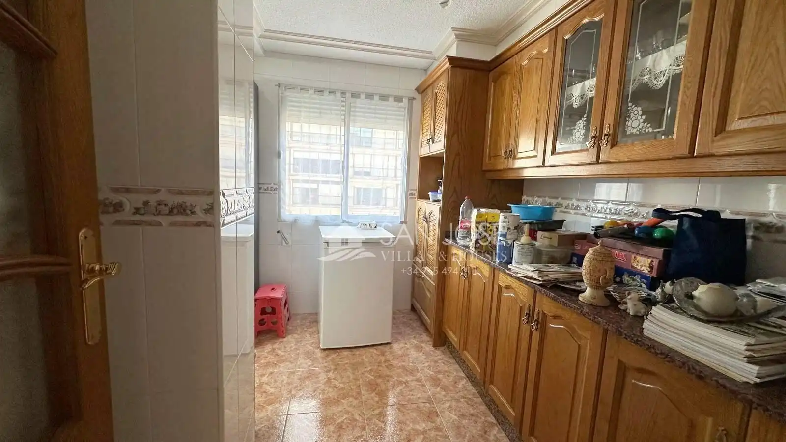 Cocina de Piso en venta en Elche / Elx con Calefacción, Terraza y Balcón