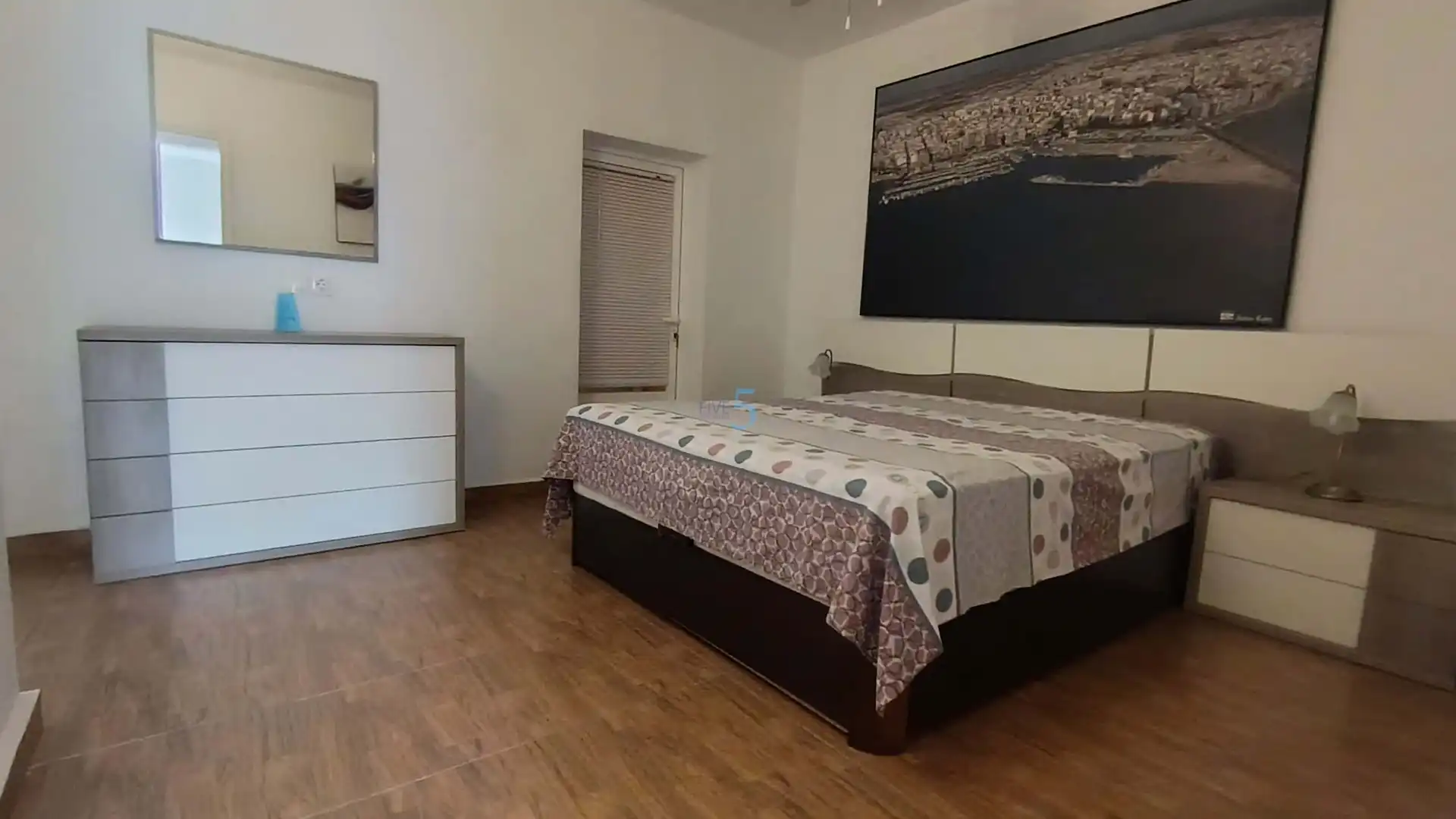 Schlafzimmer von Einfamilien-Reihenhaus zum Verkauf in Torrevieja mit Klimaanlage, Heizung und Möbliert