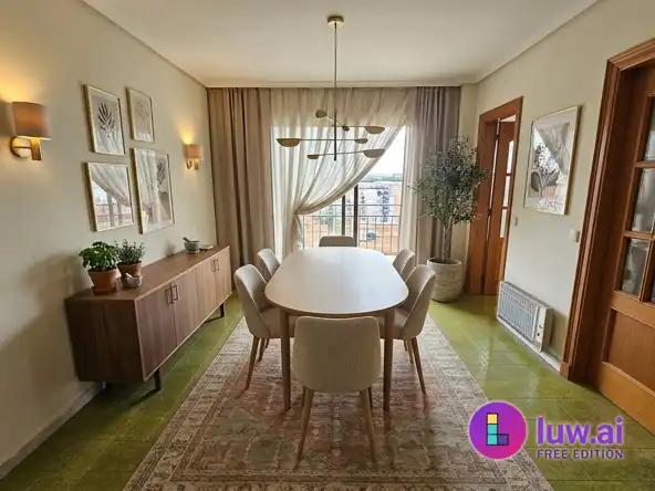 Dining room of Flat for sale in Sabadell  with Air Conditioner, Heating and Oven