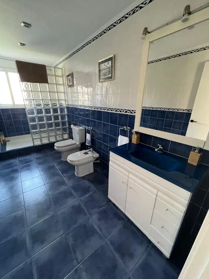 Baño de Casa o chalet en venta en Abrera con Aire acondicionado, Jardín privado y Parquet