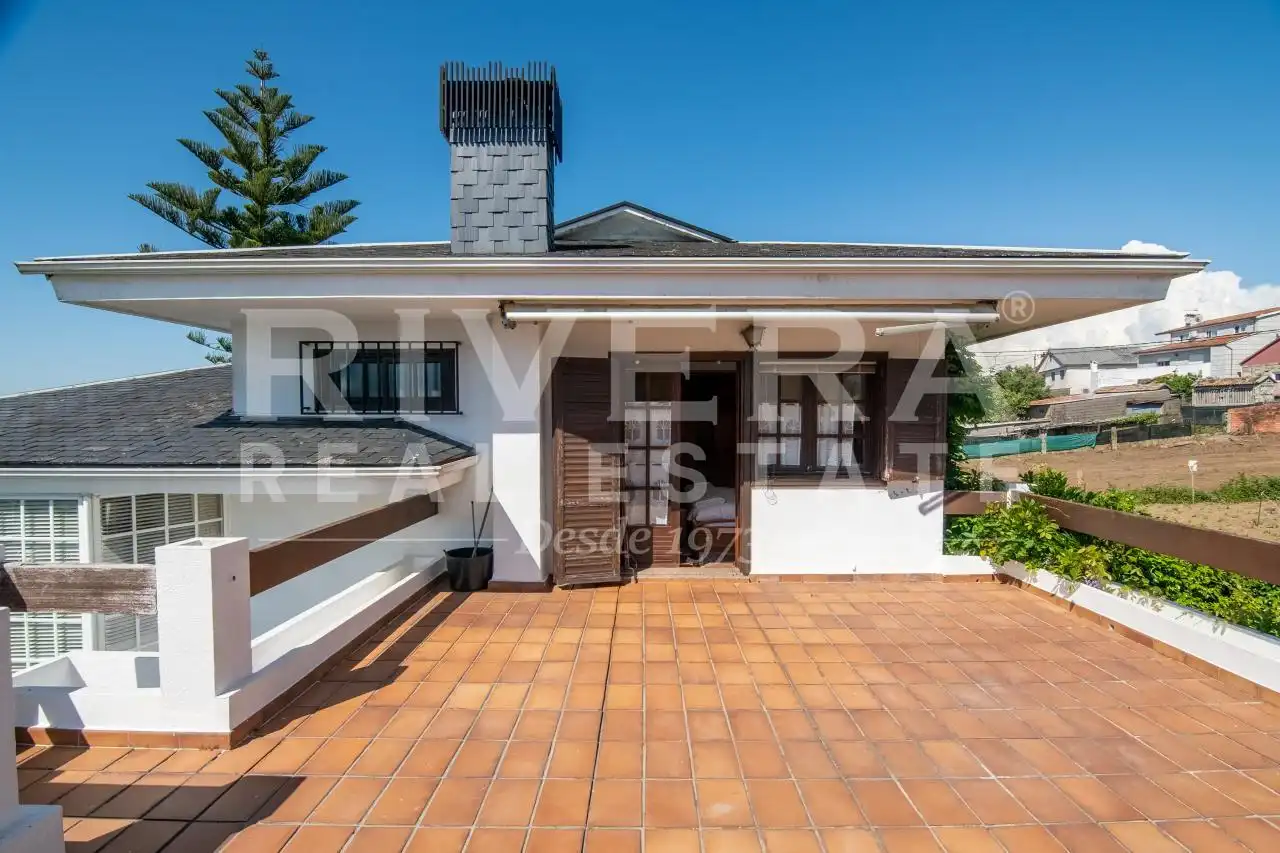 Vista exterior de Casa o chalet en venta en Vigo  con Calefacción, Jardín privado y Terraza