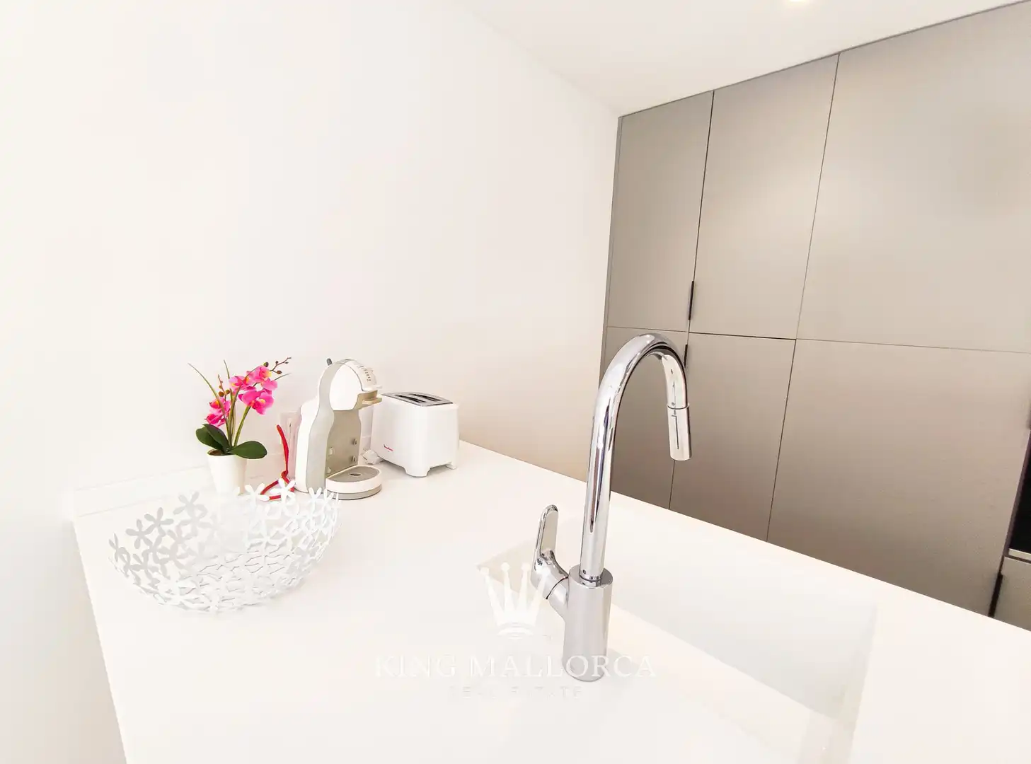 Badezimmer von Wohnungen zur Miete in Andratx mit Klimaanlage, Heizung und Terrasse