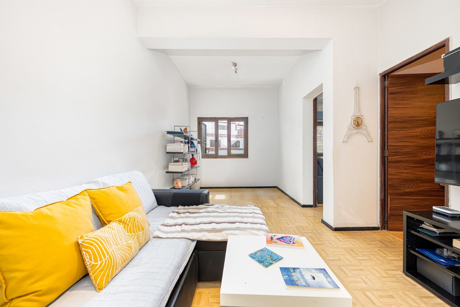 Sala de estar de Piso en venta en Las Palmas de Gran Canaria