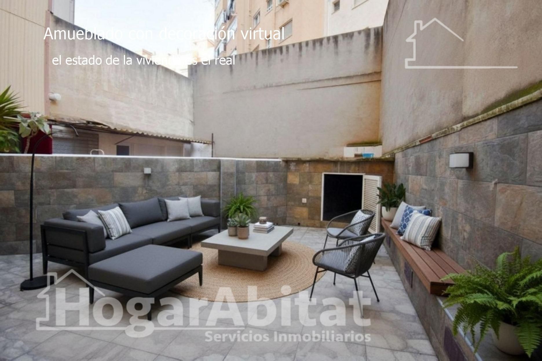 Terrace of Flat for sale in Castellón de la Plana / Castelló de la Plana  with Air Conditioner, Terrace and Storage room