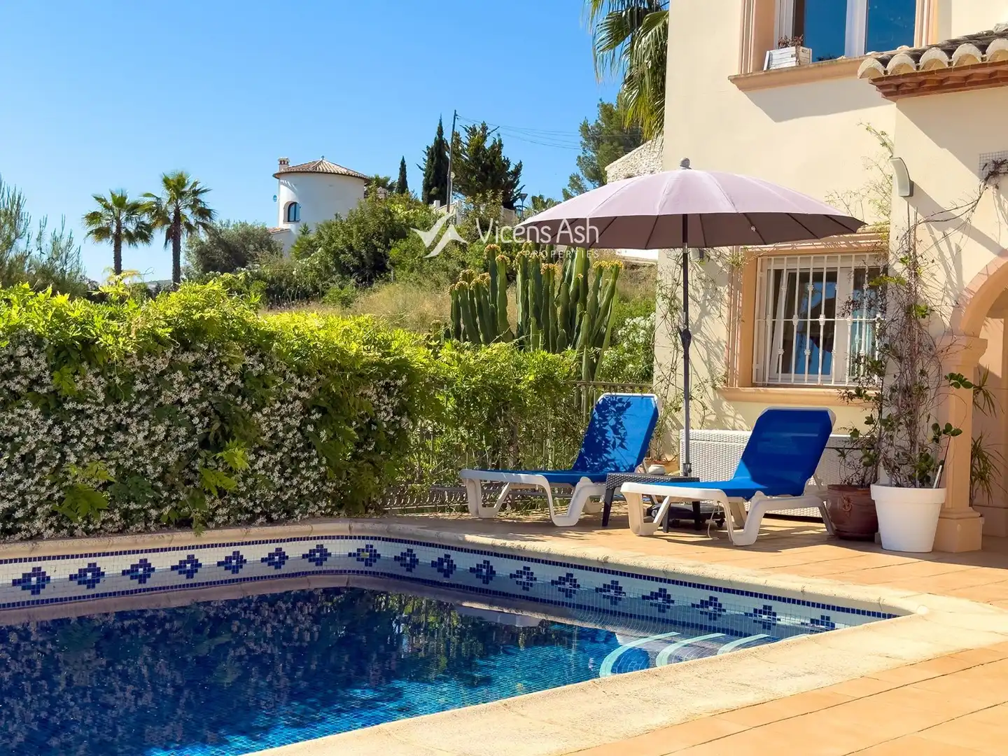 Exterior view of Houses for sale in Jávea / Xàbia  with Air Conditioner, Heating and Terrace
