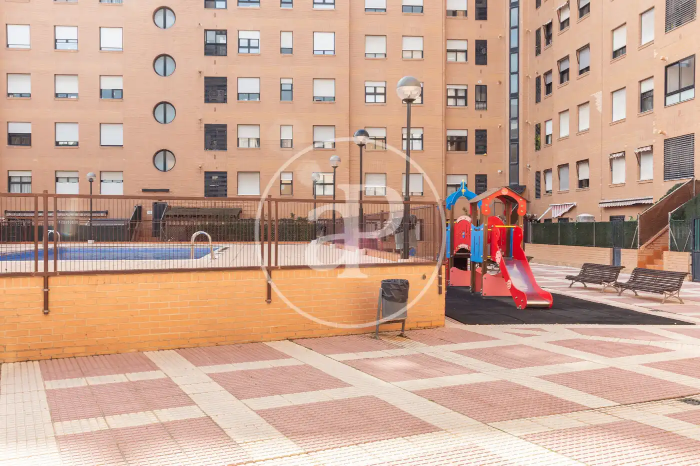 Exterior view of Flat for sale in Valencia  with Air Conditioner, Heating and Private garden