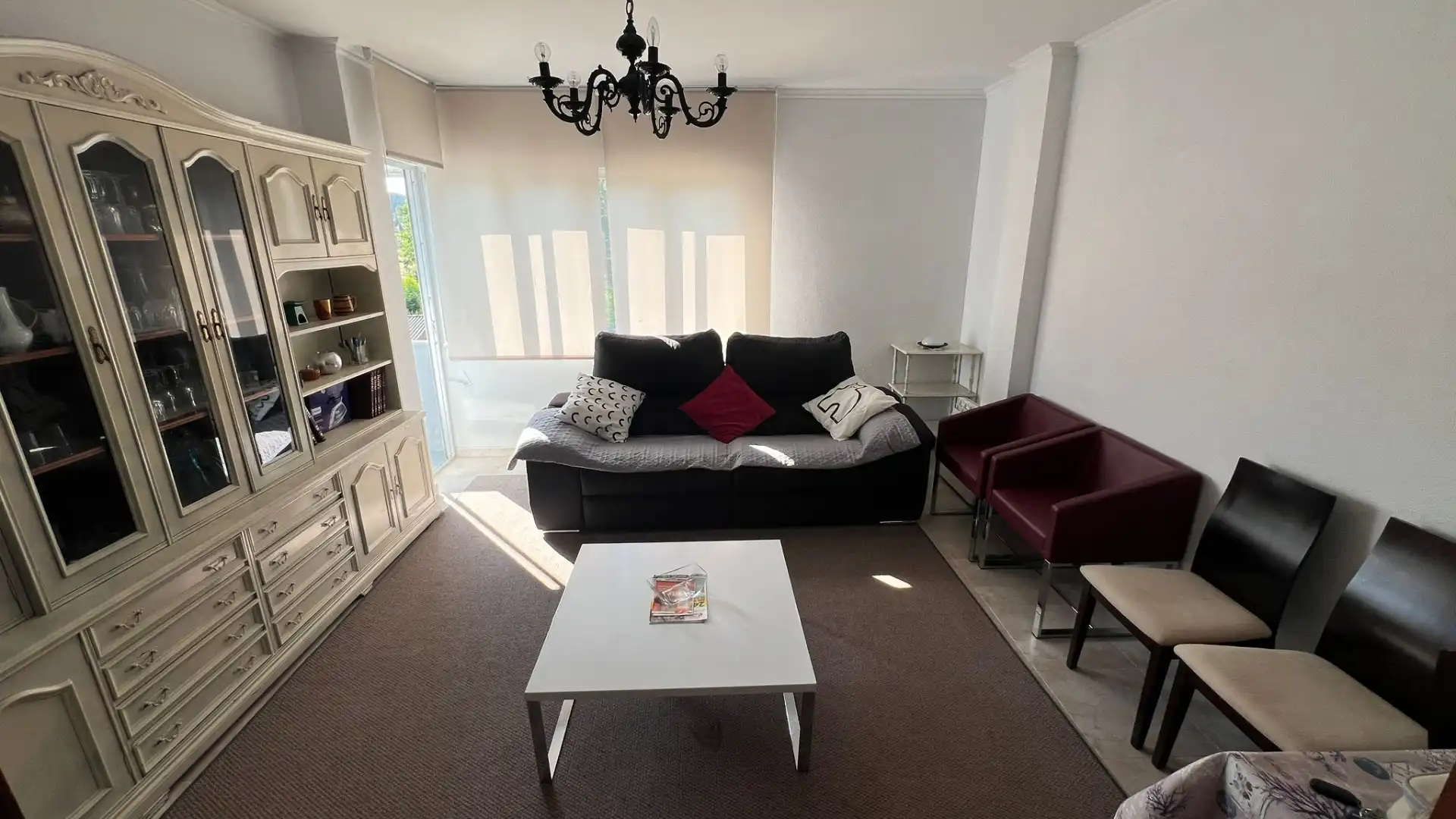 Sala de estar de Piso en venta en Cuntis con Amueblado