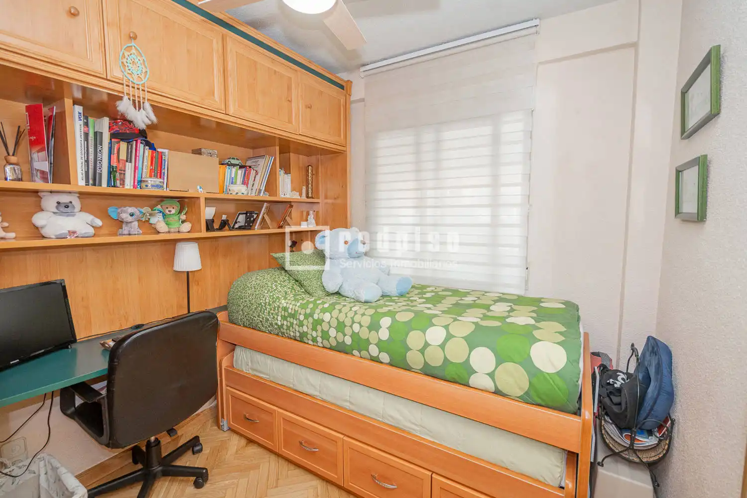 Schlafzimmer von Wohnung zum Verkauf in Móstoles mit Klimaanlage, Heizung und Privatgarten