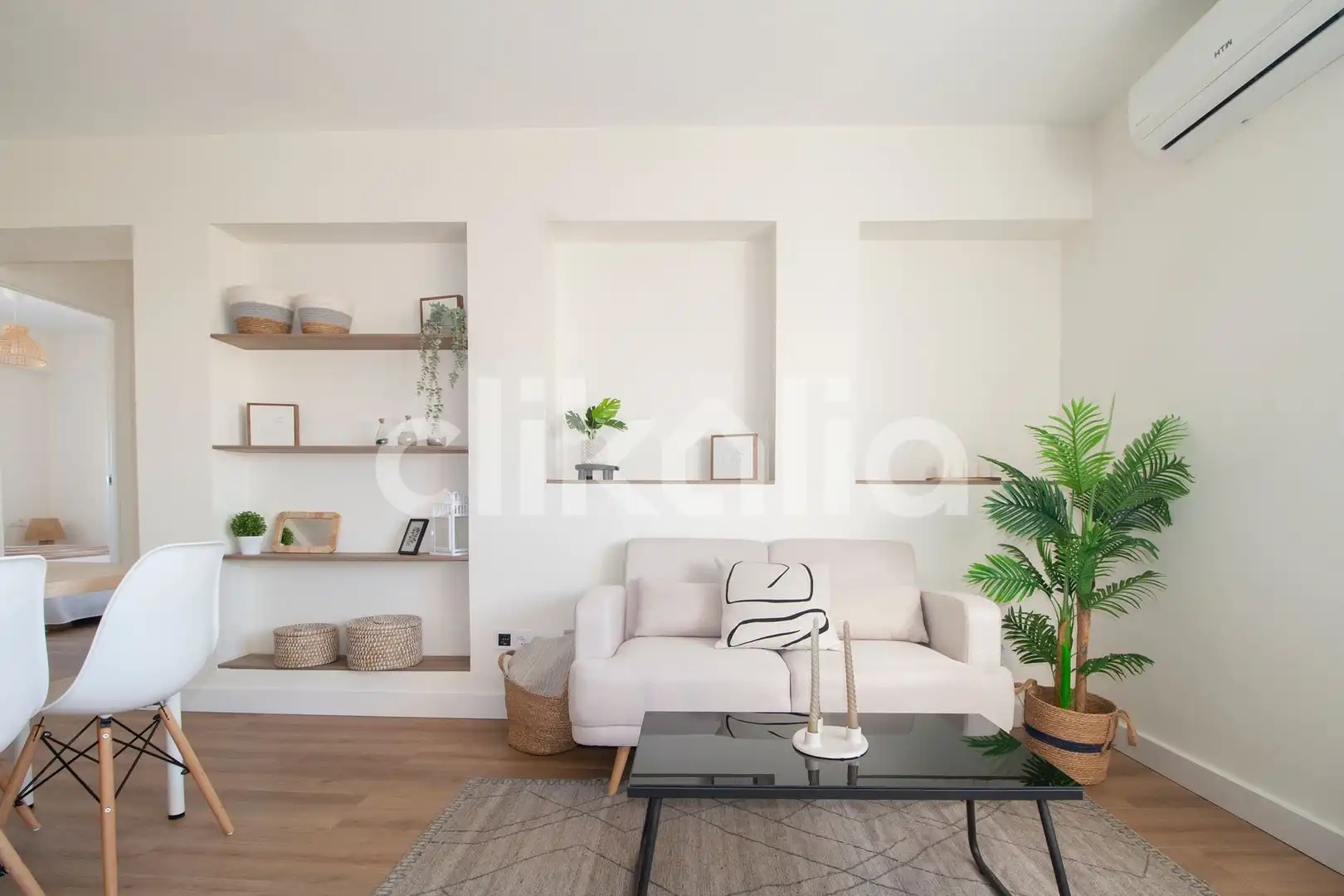 Living room of Flat for sale in Málaga  with Air Conditioner