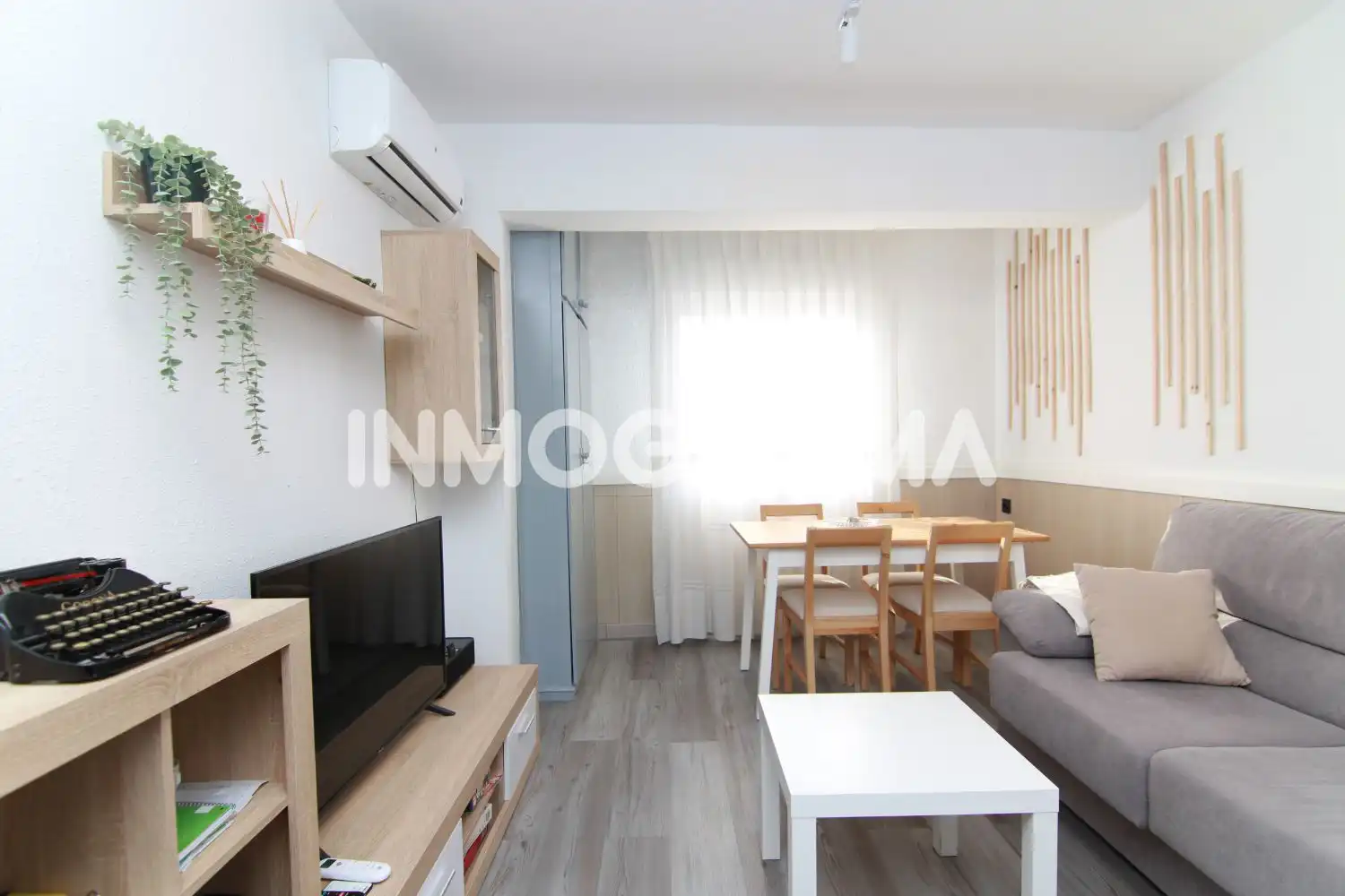 Sala de estar de Piso en venta en Cullera con Aire acondicionado, Parquet y Balcón