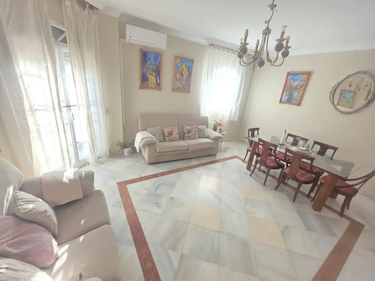 Living room of Houses for sale in Chiclana de la Frontera  with Air Conditioner and Terrace