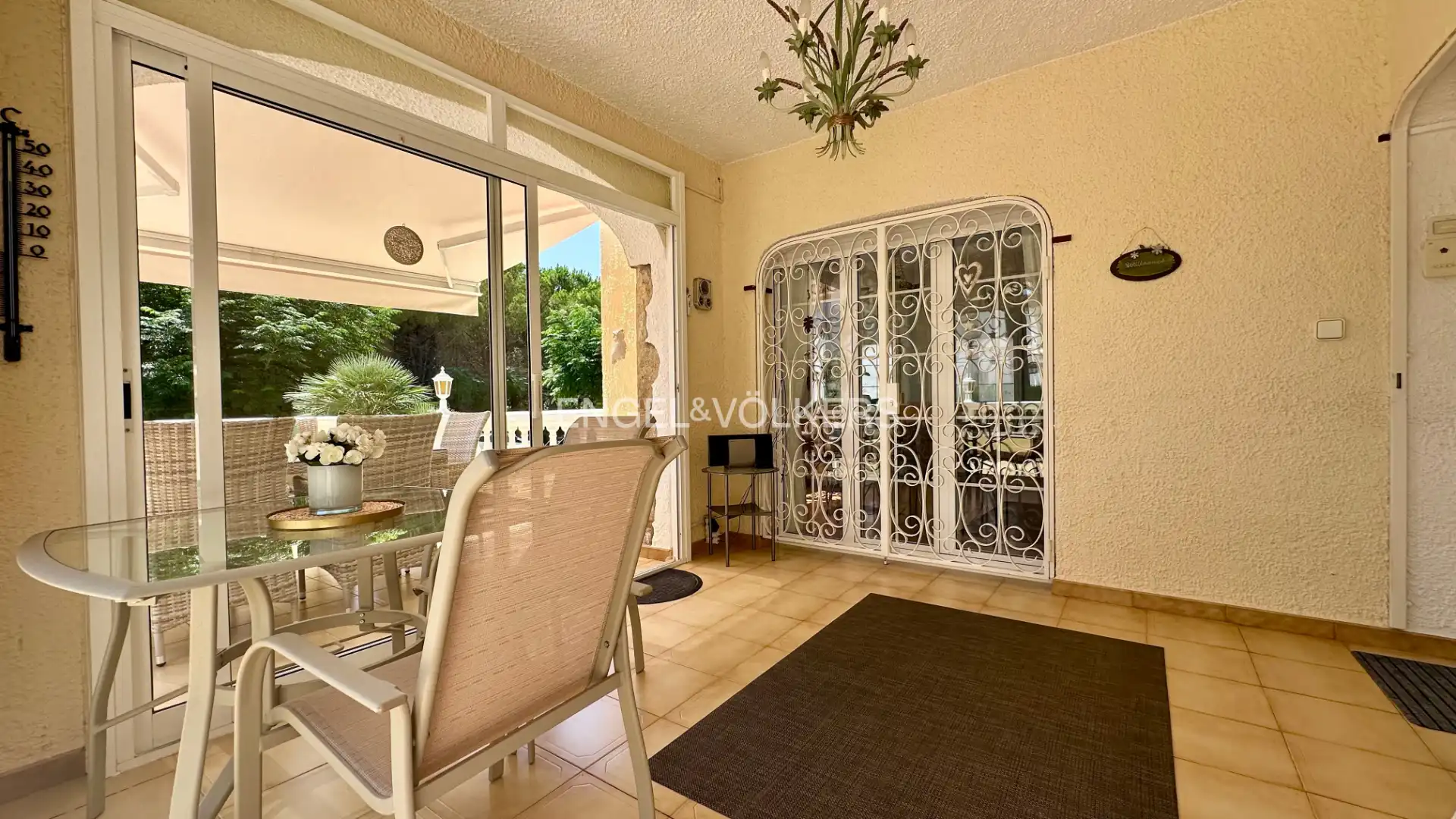 Terraza de Casa o chalet en venta en Mont-roig del Camp con Aire acondicionado, Calefacción y Jardín privado