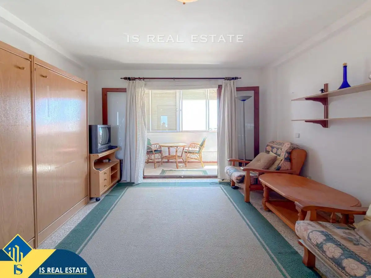 Sala d'estar de Estudi en venda en Torrevieja amb Calefacció, Terrassa i Moblat
