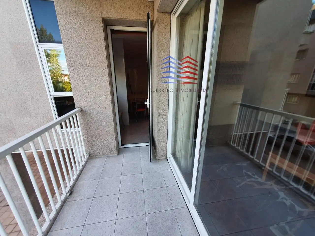 Balcony of Flat for rent in Ourense Capital   with Heating, Parquet flooring and Storage room