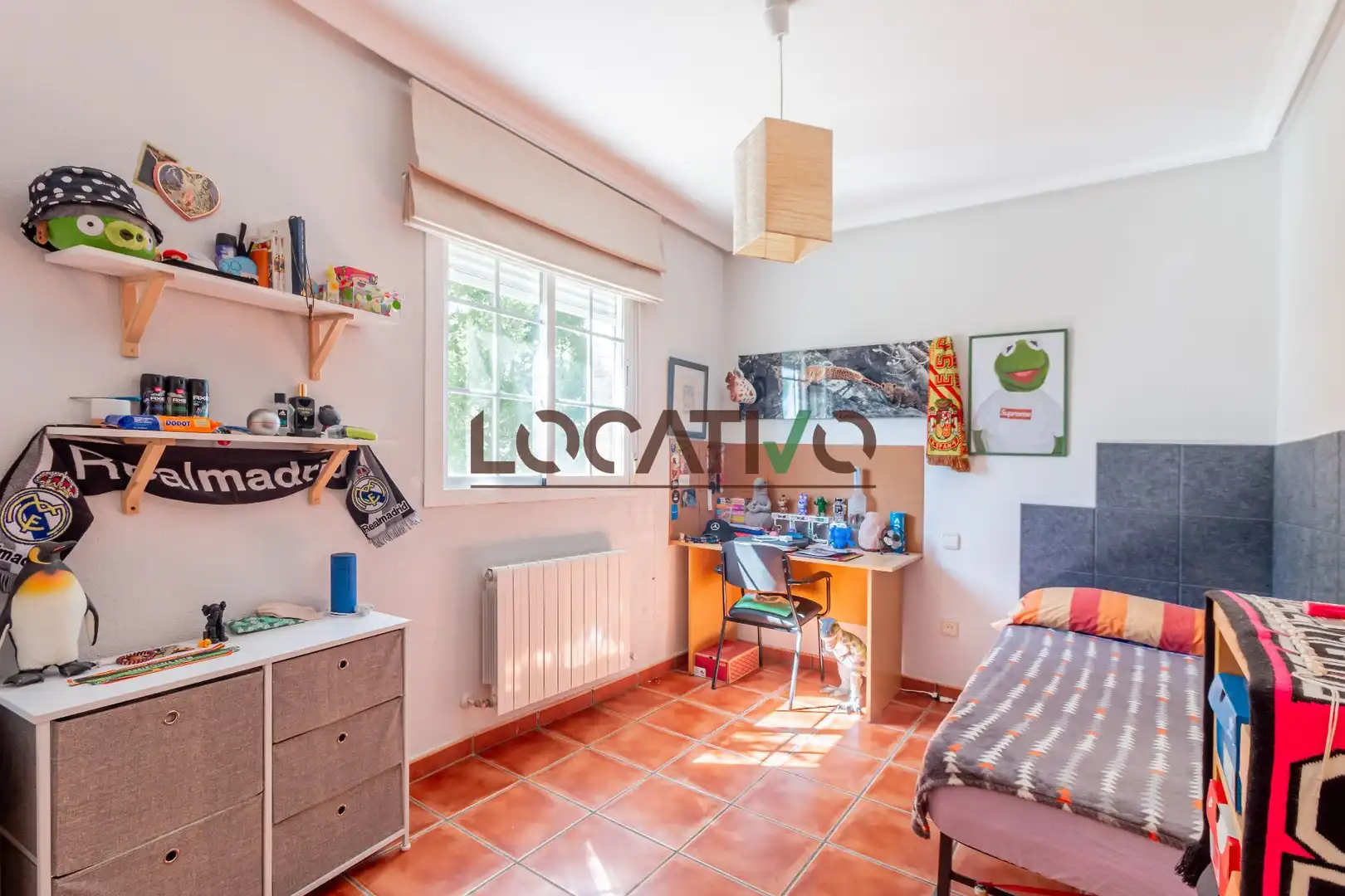 Bedroom of Houses for sale in San Lorenzo de El Escorial  with Heating, Private garden and Terrace