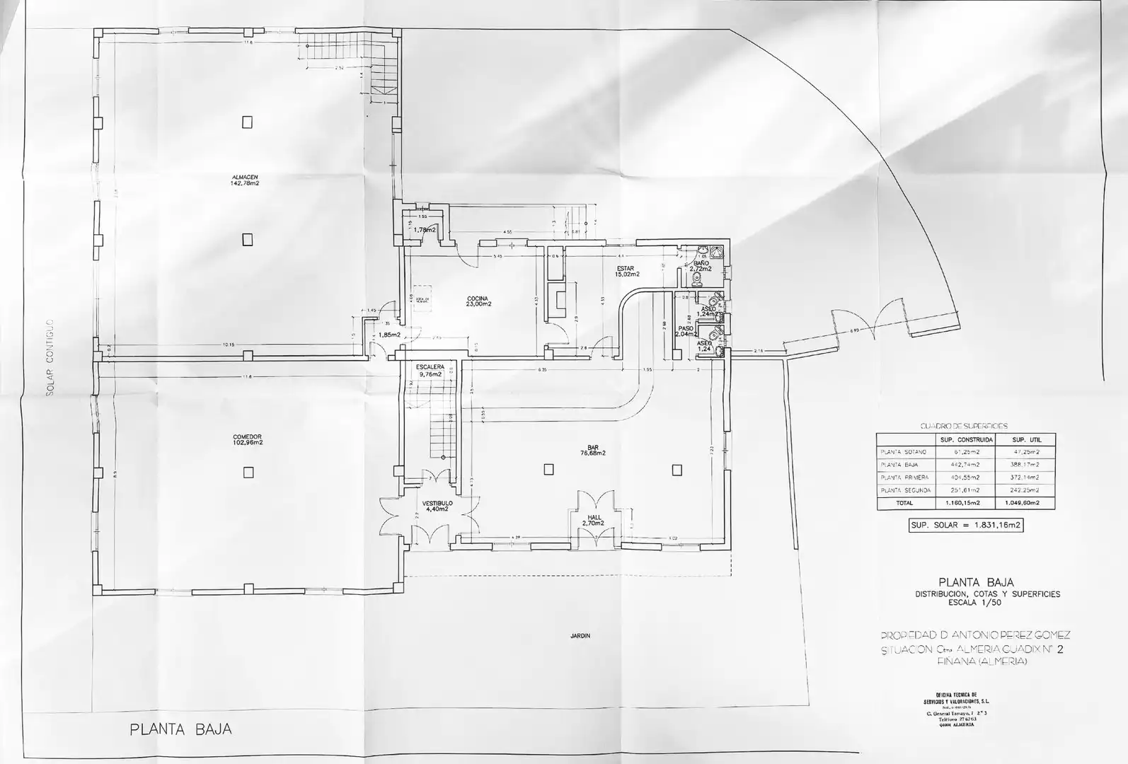 Residencial en venta en Fiñana