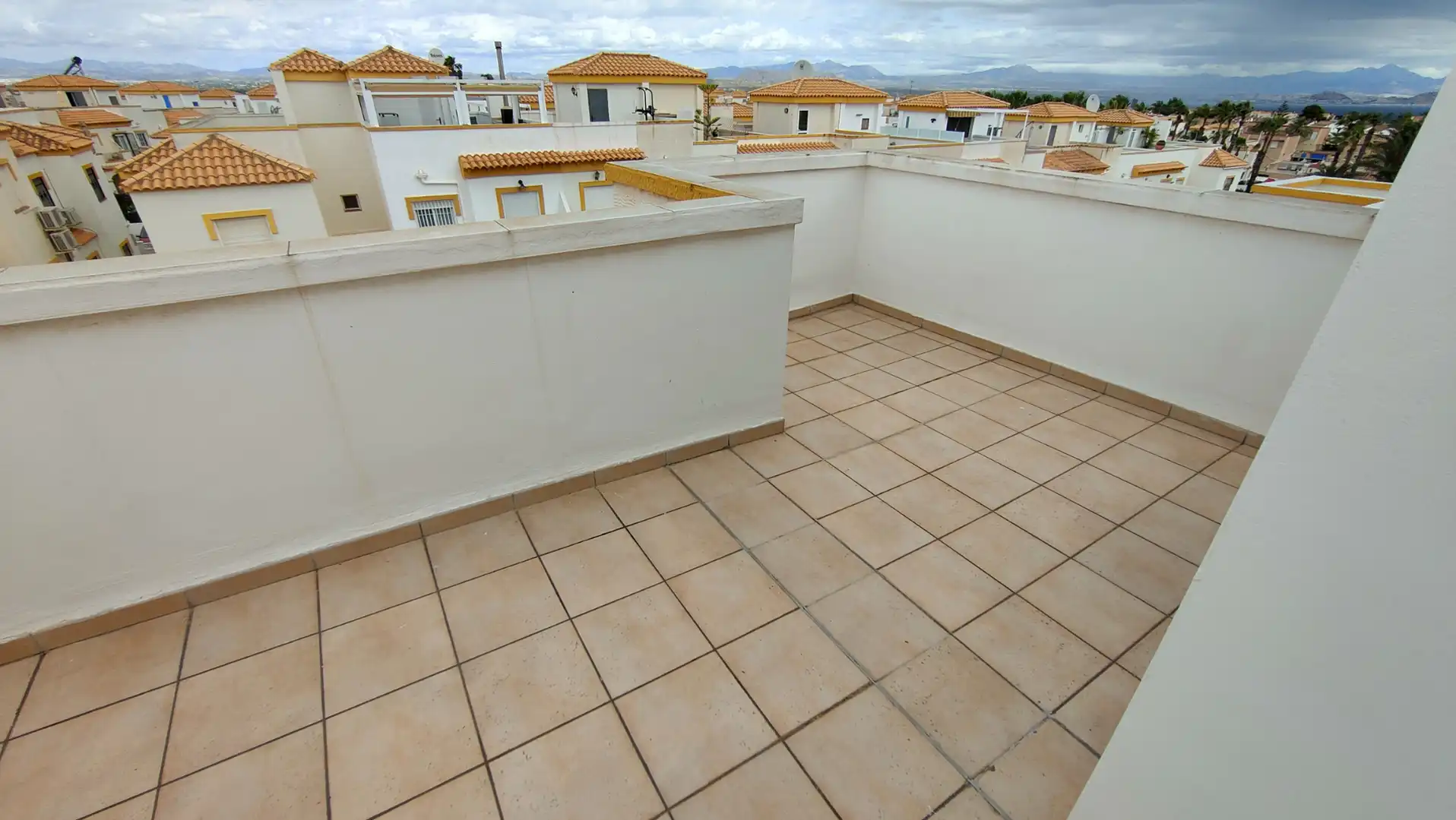 Terraza de Casa adosada en venta en Santa Pola con Aire acondicionado, Calefacción y Jardín privado
