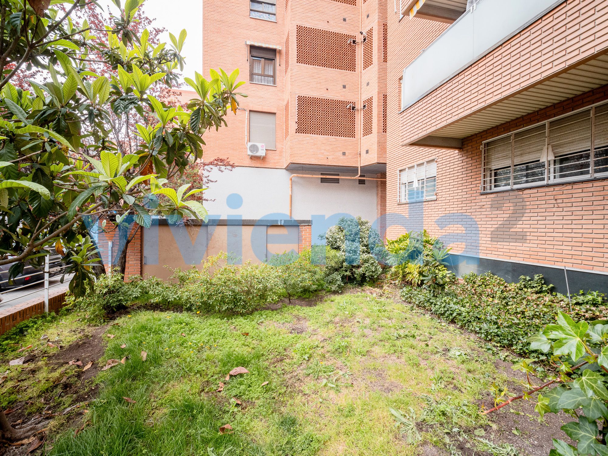 Garden of Flat for sale in  Madrid Capital  with Air Conditioner, Heating and Terrace