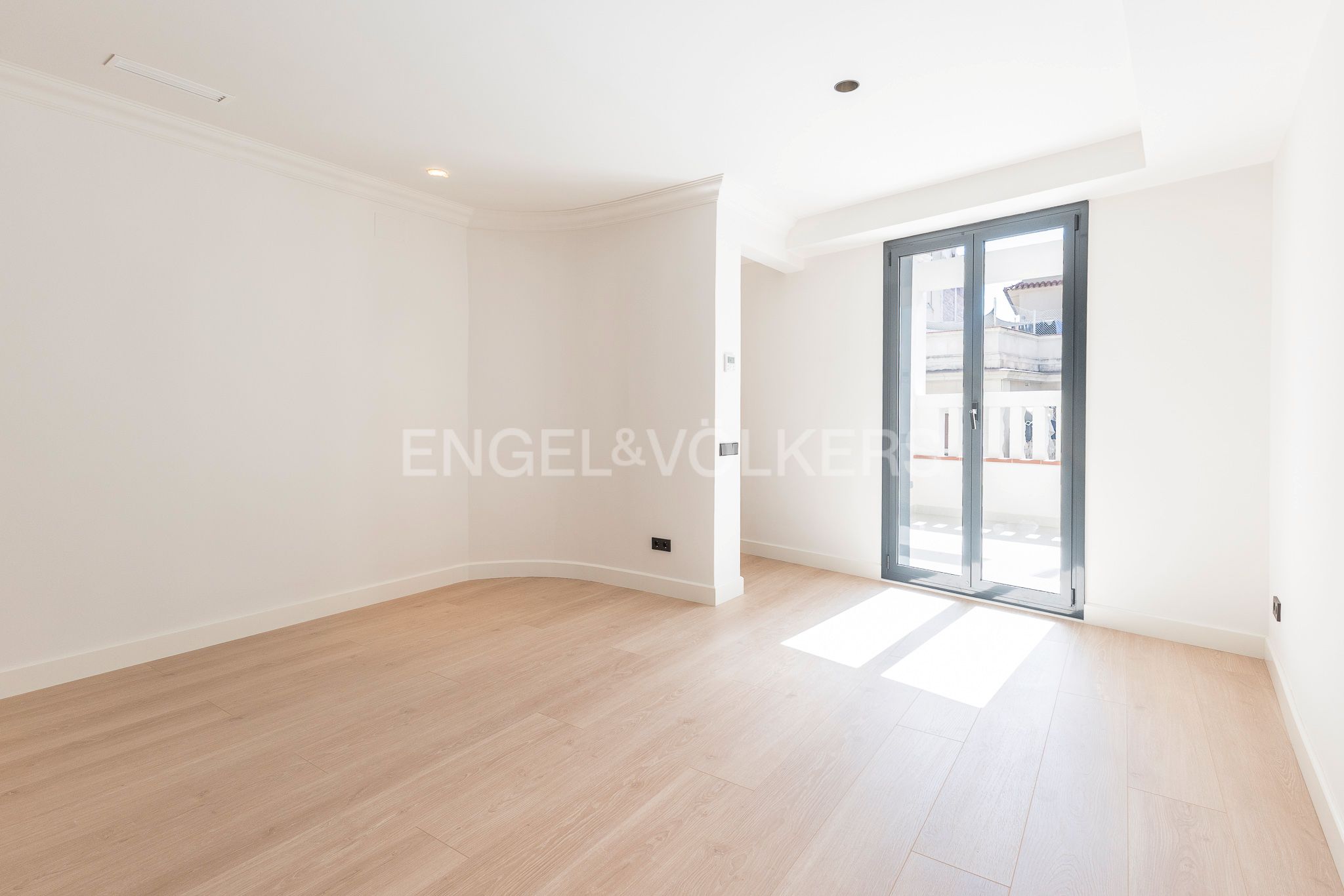 Living room of Attic for sale in  Barcelona Capital  with Air Conditioner, Heating and Terrace