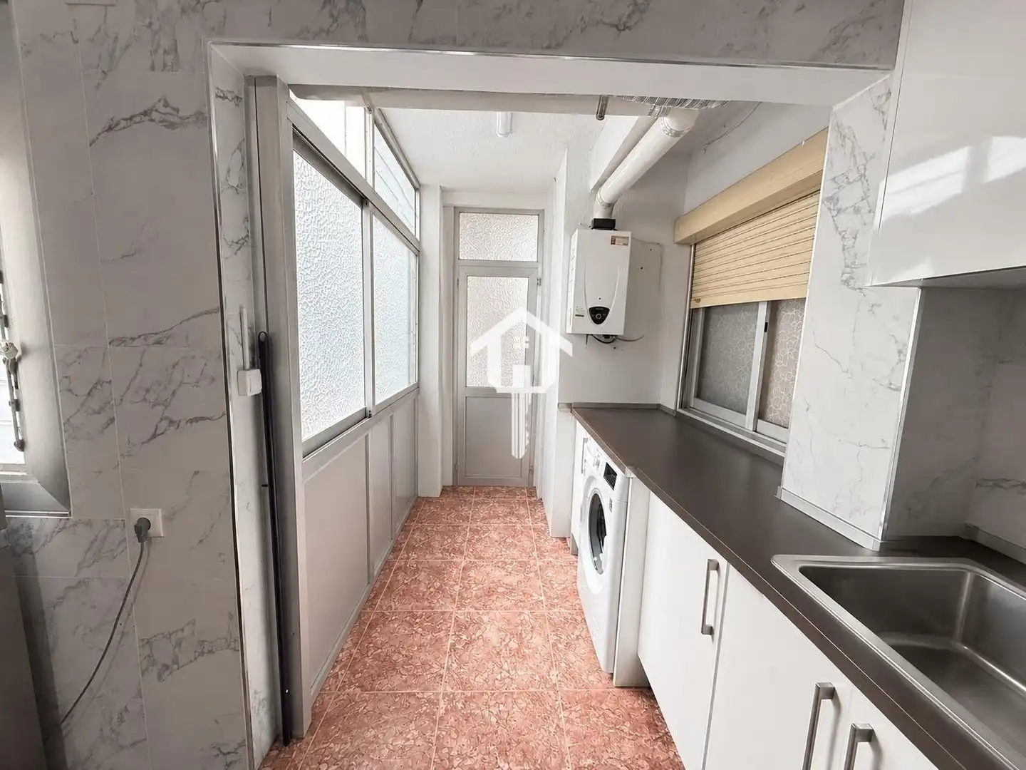 Kitchen of Flat for sale in Alicante / Alacant  with Terrace, Furnished and Balcony