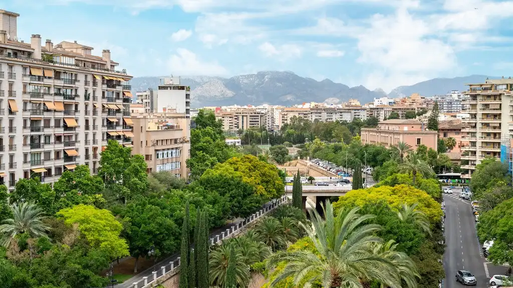 Vista exterior de Ático en venta en  Palma de Mallorca con Aire acondicionado y Terraza