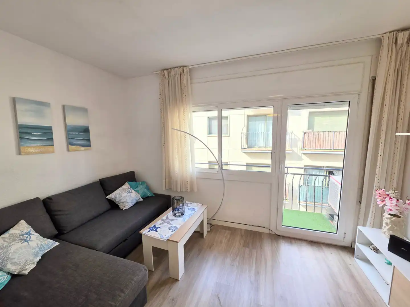 Terraza de Apartamento en venta en Lloret de Mar con Aire acondicionado, Calefacción y Parquet