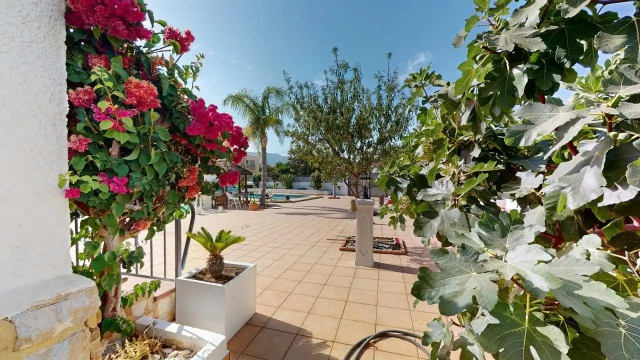 Terrassa de Casa o xalet en venda en L'Alfàs del Pi amb Jardí privat, Terrassa i Traster