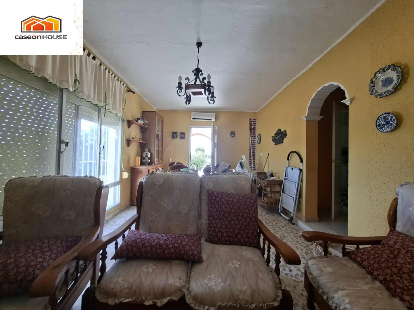 Sala de estar de Casa o chalet en venta en Chiclana de la Frontera con Terraza y Piscina comunitaria