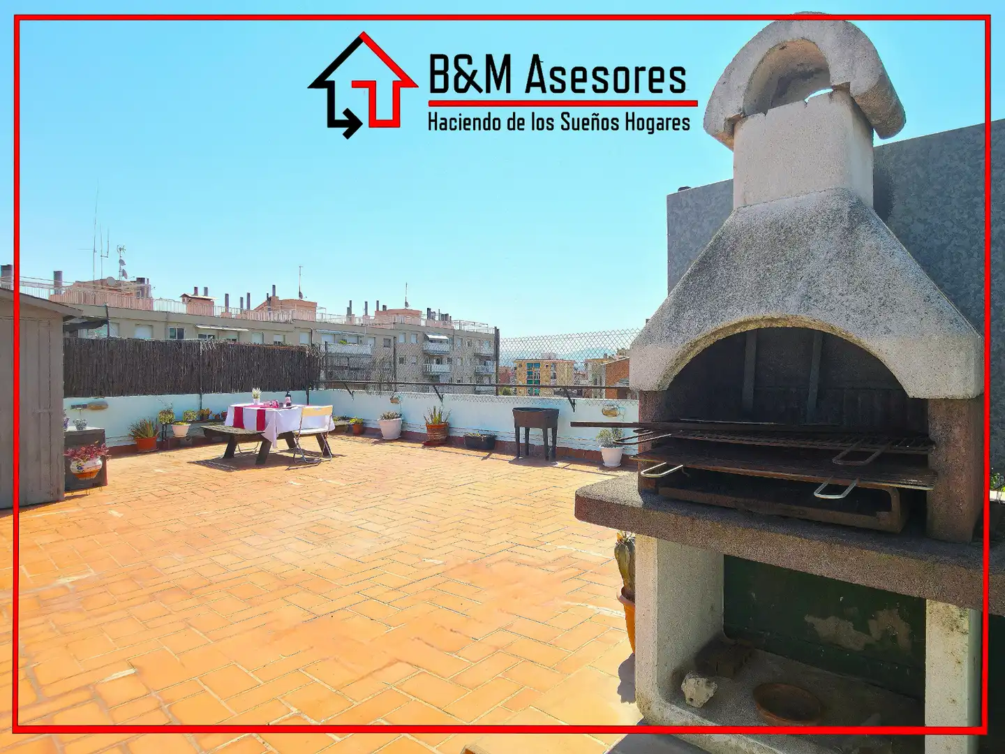 Terrace of Attic for sale in Sant Andreu de la Barca  with Air Conditioner, Heating and Terrace
