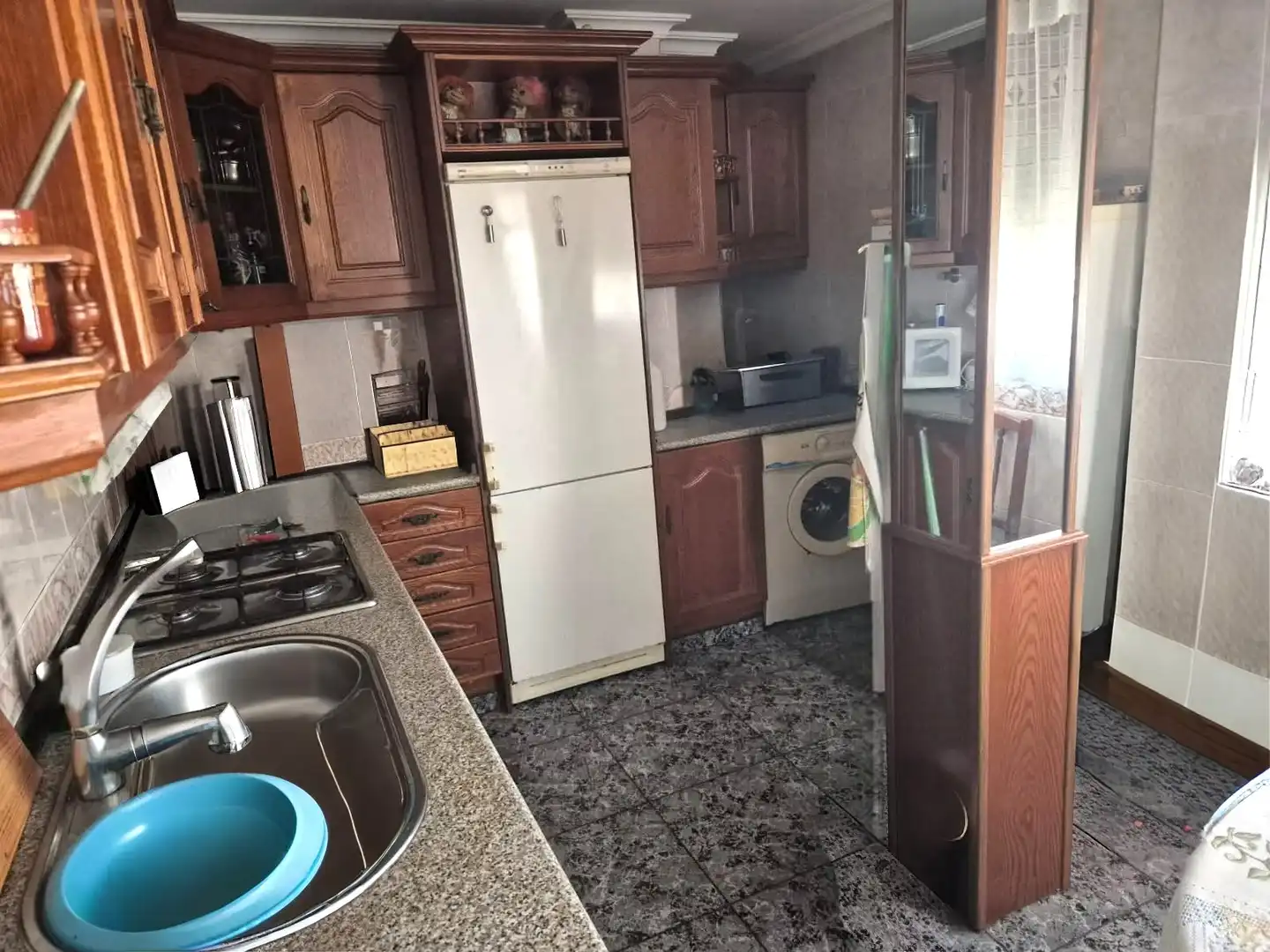 Kitchen of Flat for sale in Villanueva de la Serena  with Air Conditioner
