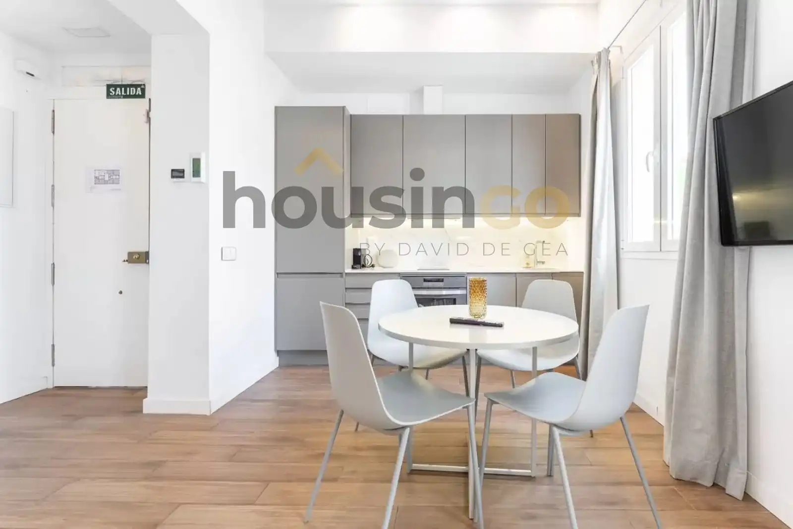 Kitchen of Attic for rent in Madrid  with Air Conditioner, Heating and Terrace