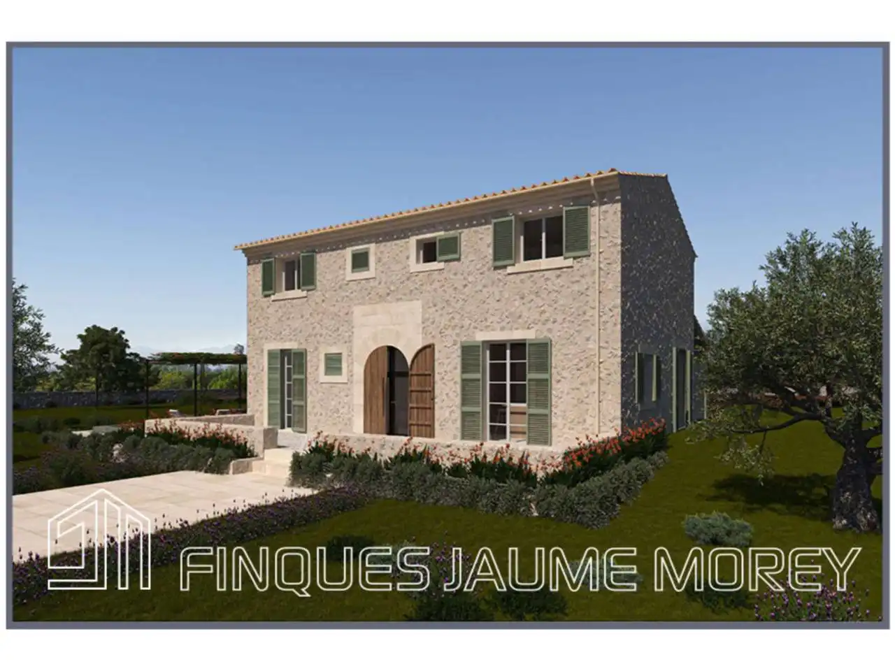 Finca rústica en venta en Búger con Jardín privado, Terraza y Piscina