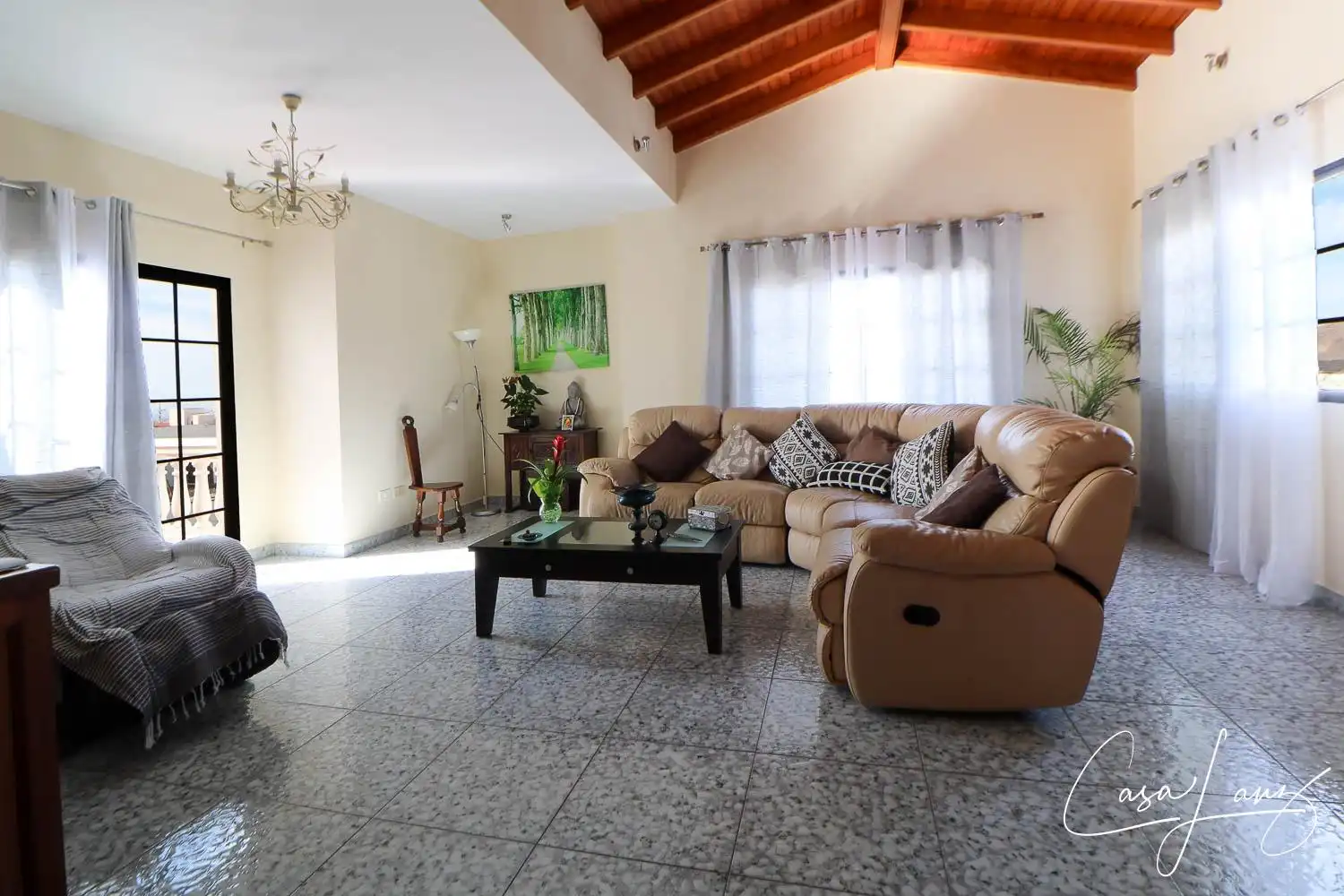 Sala de estar de Casa o chalet en venta en Teguise con Jardín privado, Terraza y Trastero