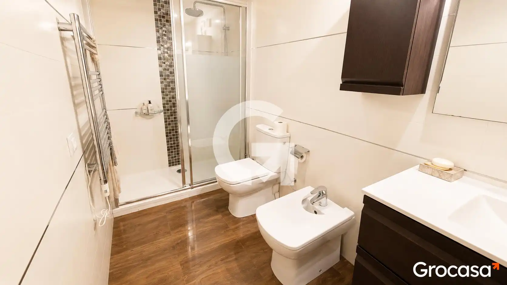 Bathroom of Flat for sale in L'Hospitalet de Llobregat  with Air Conditioner and Balcony