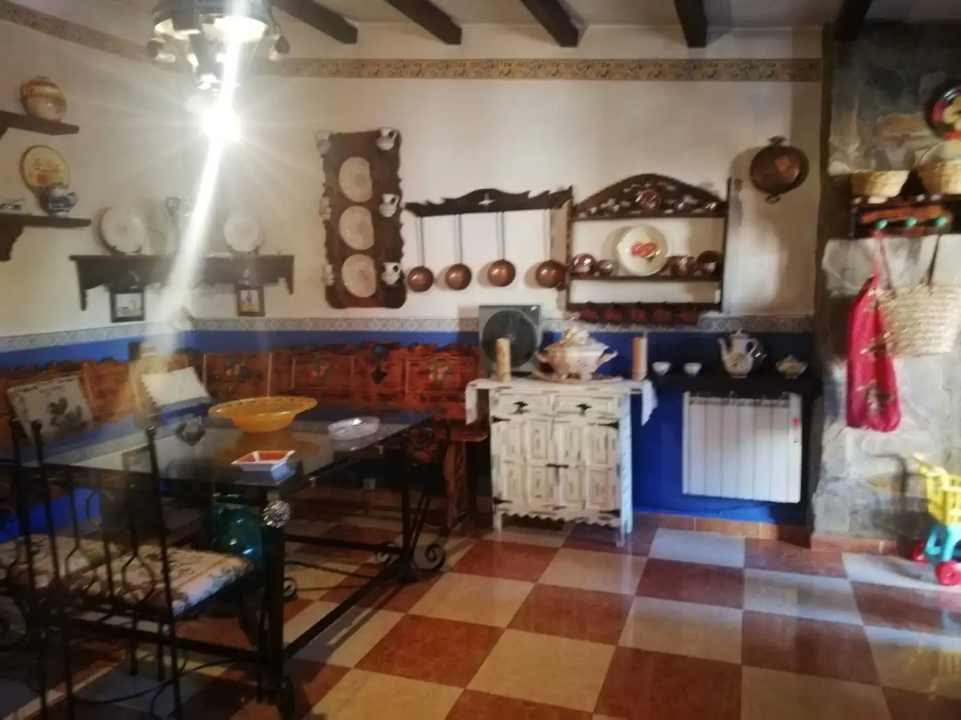 Kitchen of Houses for sale in Albacete  with Air Conditioner, Terrace and Storage room