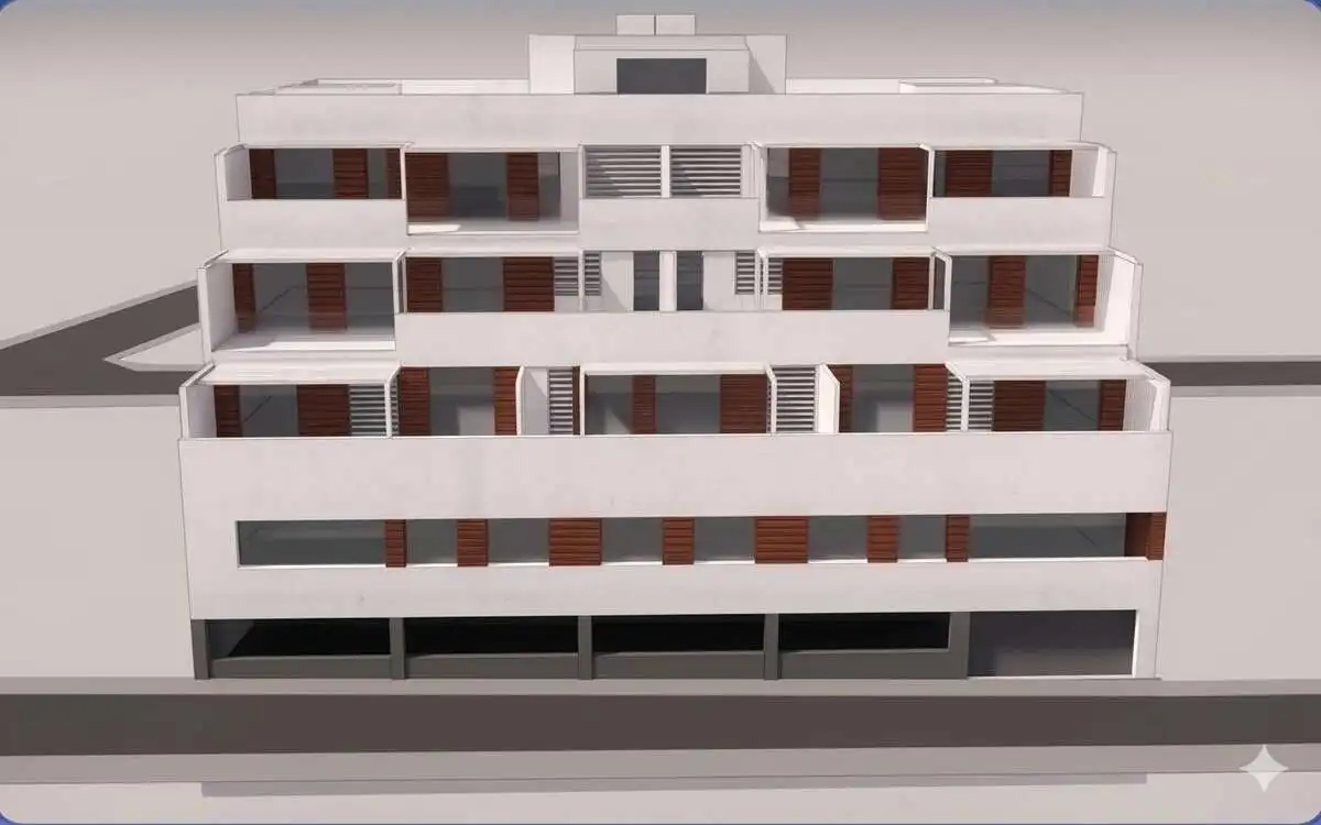 Vista exterior de Piso en venta en Arrecife con Terraza y Trastero