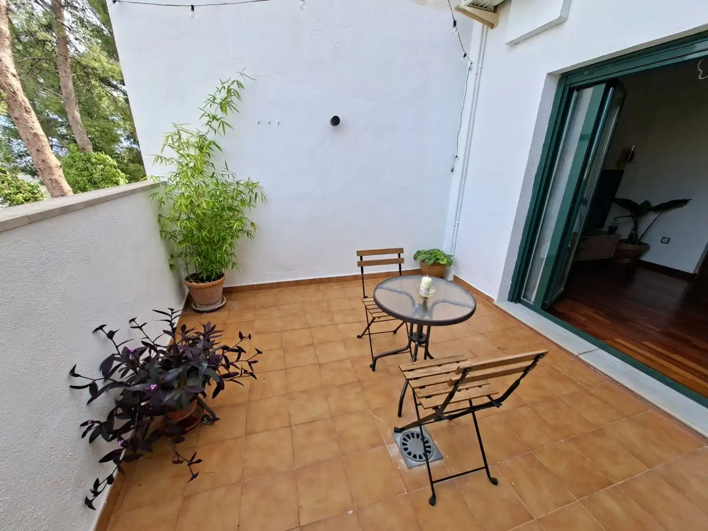 Terraza de Piso de alquiler en La Salobreja