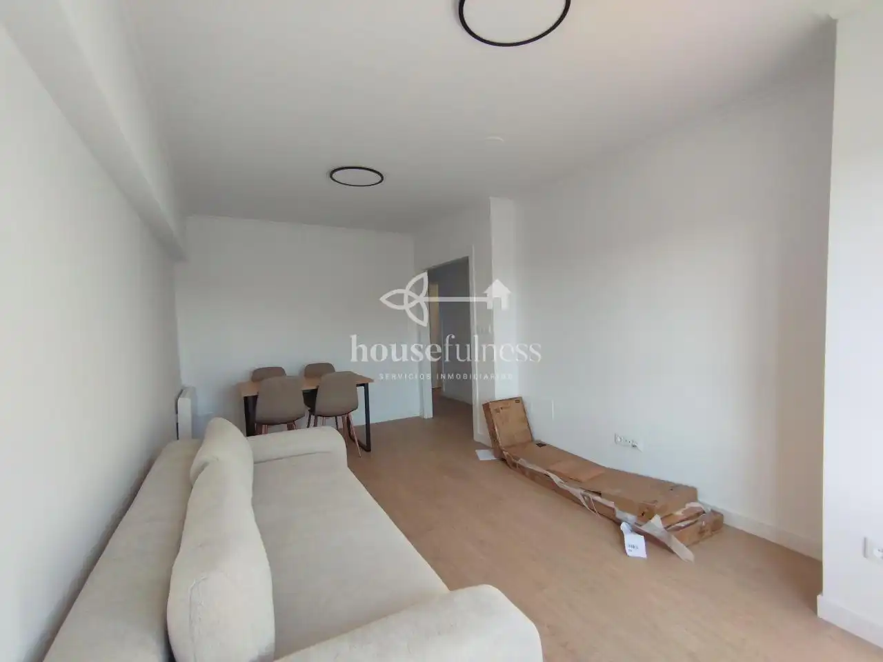 Wohnzimmer von Wohnungen zur Miete in Ferrol mit Heizung, Abstellraum und Möbliert