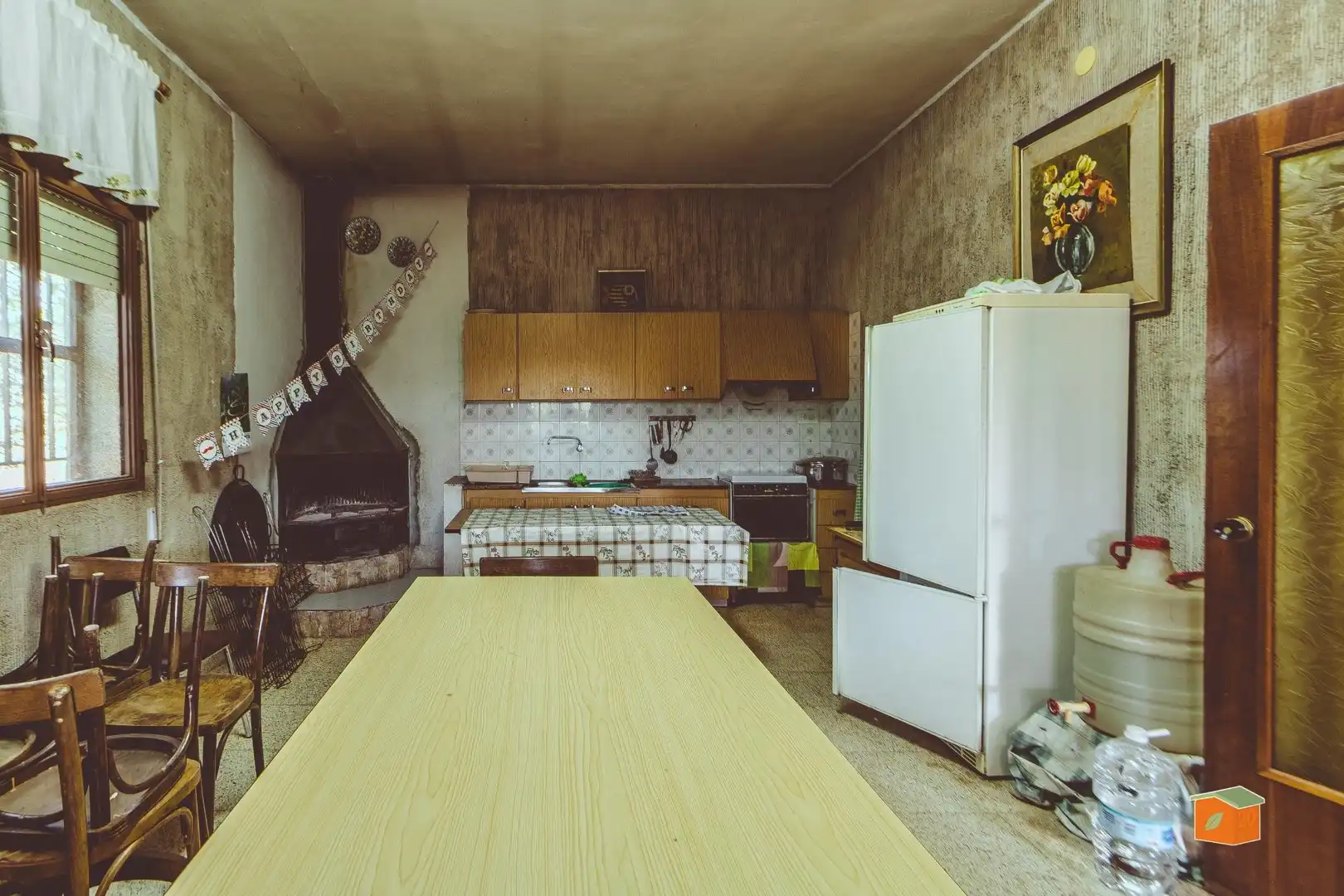 Cocina de Finca rústica en venta en Santa Bàrbara con Trastero y Amueblado