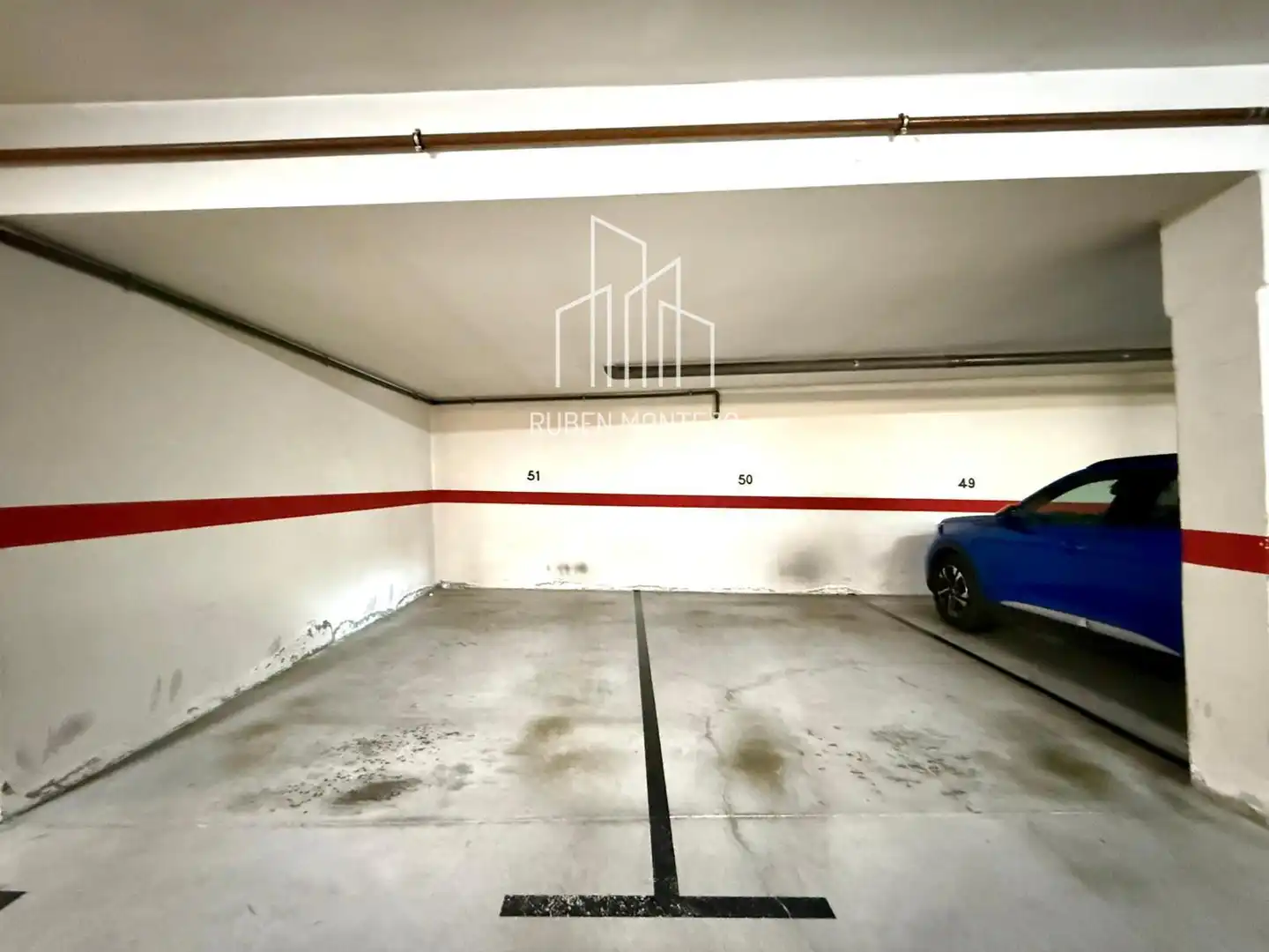 Parking of Flat for rent in Salamanca  with Heating, Parquet flooring and Terrace