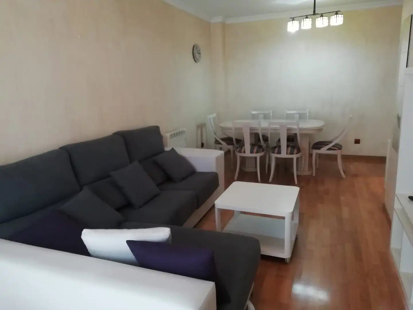 Sala d'estar de Pis de lloguer en Madrid amb Aire condicionat, Calefacció i Parquet
