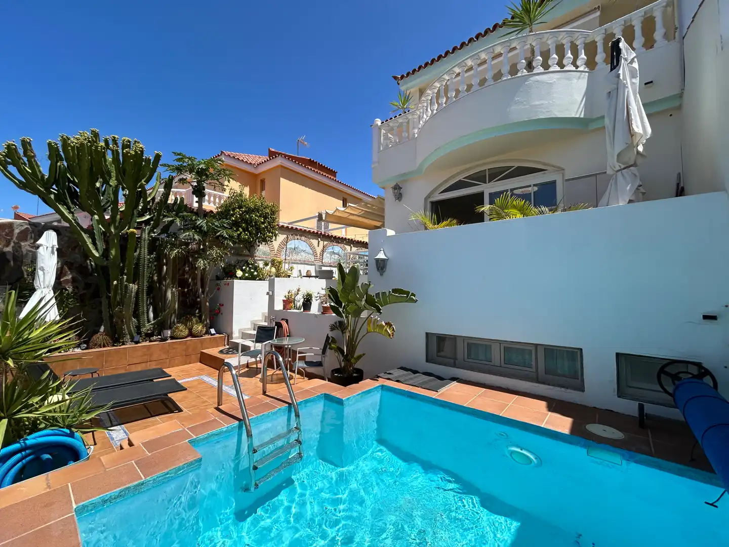 Piscina de Casa o chalet en venta en San Bartolomé de Tirajana con Aire acondicionado, Jardín privado y Terraza