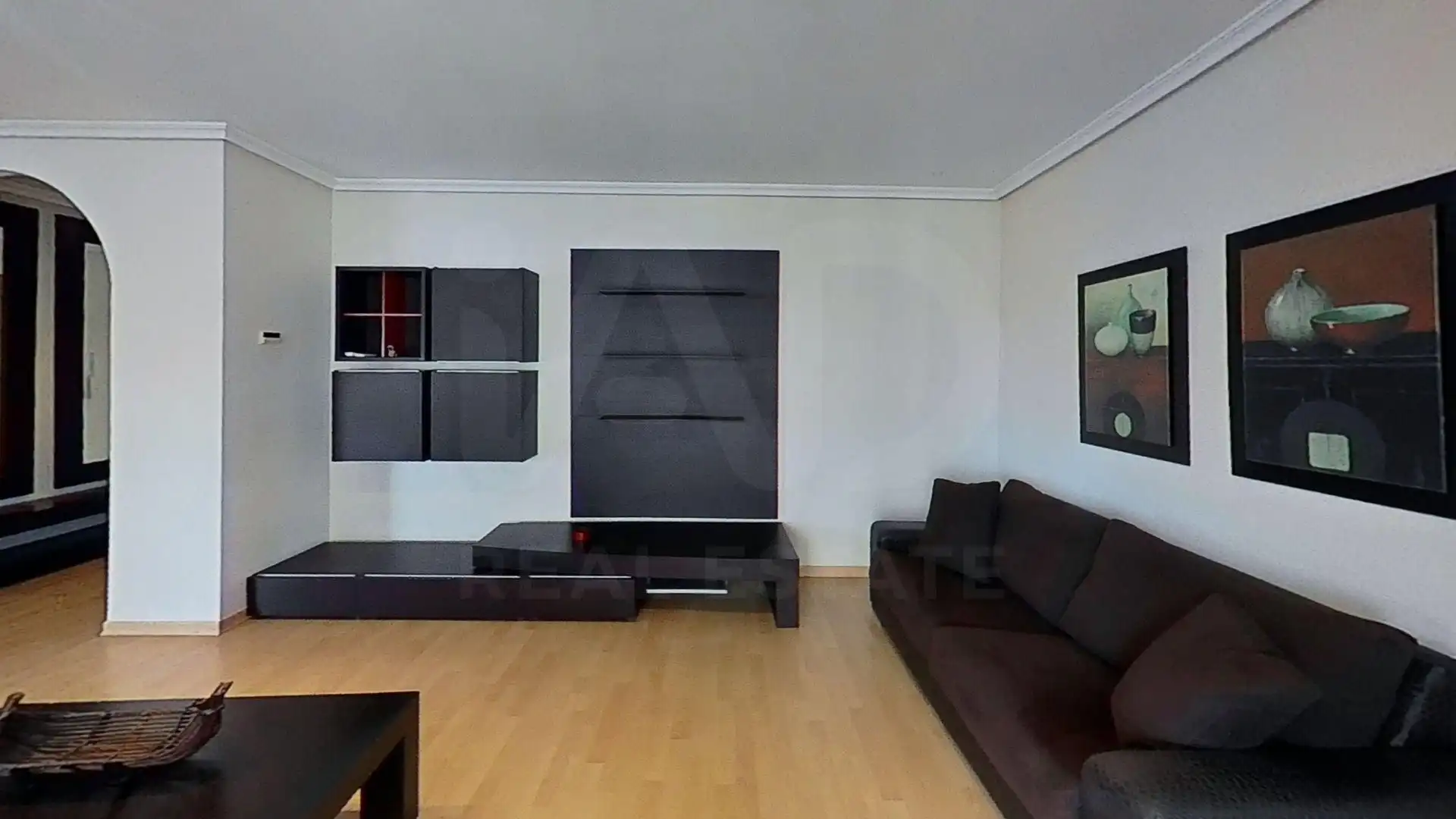 Wohnzimmer von Wohnung zur Miete in Centro